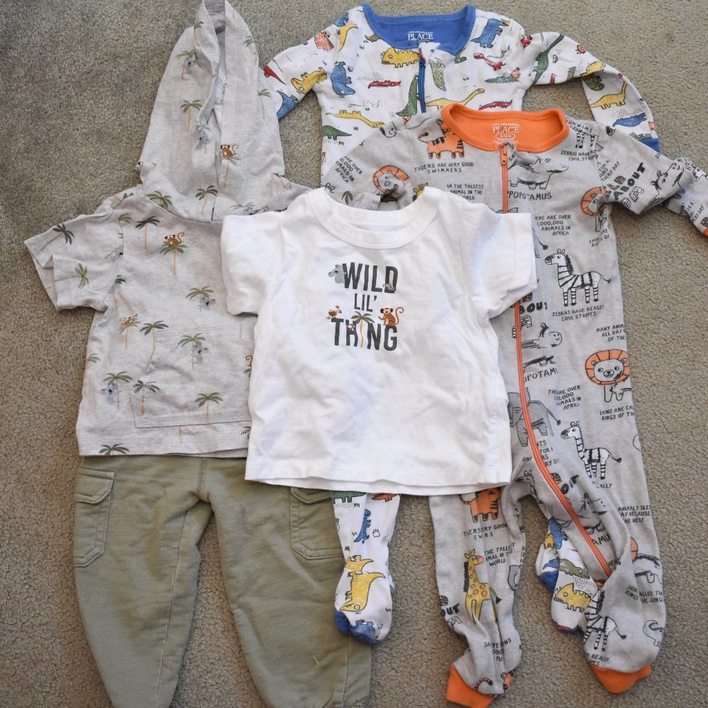Baby Boy 5 Piece Bundle 9-12 Month